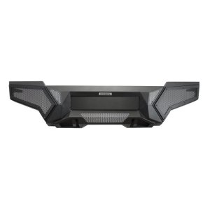 Toyota Tacoma Bumper - Front - Go Rhino - Element with Power Actuated Hide-Away Light Bar Mount - Textured Black - `16-`21